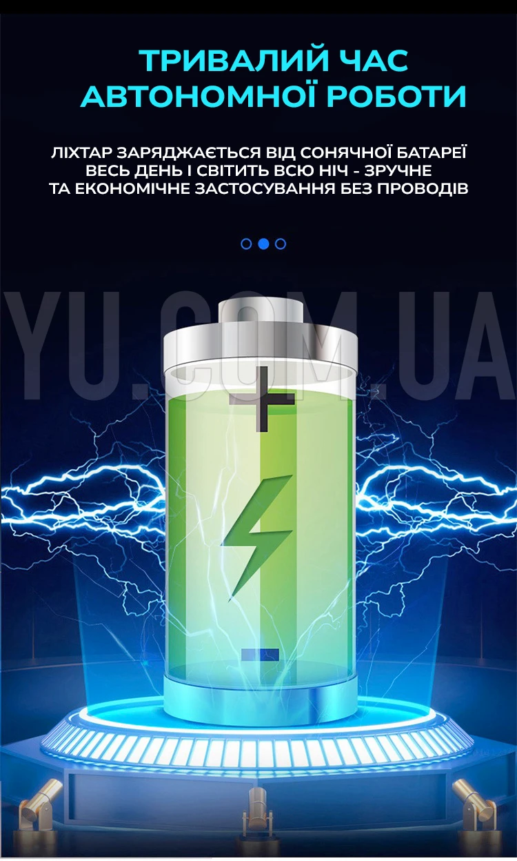 Ліхтар на сонячній батареї Solar Light BL BK818-6 COB 1000mA на сонячній батареї Ліхтар на сонячній батареї Solar Light BL BK818-6 COB 1000mA на сонячній батареї
